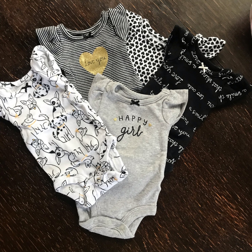 5 Preemie Carter’s Onesies/Bodysuits - Carter’s